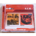 R.E.M. REM Green / Monster 2xCD SOUTH AFRICA Cat# CDWT 1208