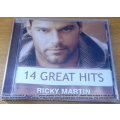 RICKY MARTIN 14 Great Hits SOUTH AFRICA Cat# CDSM526