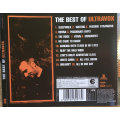 ULTRAVOX The Best Of Ultravox South African Release CD [msr]