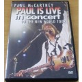 PAUL McCARTNEY Paul is Live in Concert on the New World Tour DVD