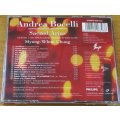 ANDREA BOCELLI Sacred Arias CD   [Shelf G x 25]