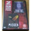 HORROR PACK 2 x FILMS: Phantoms / Pieces DVD [DVD BOX 2]