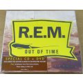 R.E.M. Out of Time European CD + DVD Audio Digipak