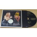 MARIAH CAREY + WHITNEY HOUSTON When You Believe CD Single with poster [Shelf BB CD singles]