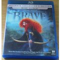 BRAVE Ultimate Collector's Edition BLU RAY + BLU RAY 3D [SHELF D1]