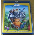 RISE OF THE GUARDIANS Blu Ray 3D  [Blu Ray Shelf]