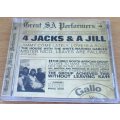 4 JACKS AND A JILL Great SA Performers CD  (msr]