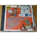 100% BLUES John Lee Hooker / Muddy Waters etc CD [SHELF V Box 6]