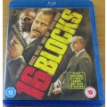 16 BLOCKS Bruce Willis Blu Ray   [BLU RAY SHELF]