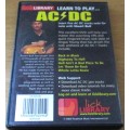 LEARN TO PLAY AC/DC DVD