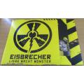 EISBRECHER Liebe Macht Monster 2XLP YELLOW Vinyl Record