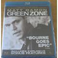 GREEN ZONE Matt Damon Blu Ray [Shelf H]