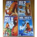 ICE AGE Ice Age + The Meltdown + Dawn of the Dinosaurs + Continental Drift  DVD [DVD BOX 1]