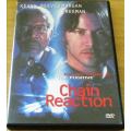 CULT FILM:  CHAIN REACTION Keanu Reeves Morgan Freeman  [DVD Box 12]