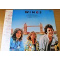 PAUL McCARTNEY and WINGS London Town with poster LP VINYL RECORD