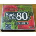 BACK TO THE 80`s Volume 2  4xCD [Shelf G Box 11]