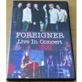 FOREIGNER Live in Concert DVD