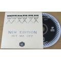 NEW EDITION Hit Me Off CD Single [Card Sleeve Singles]