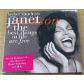 JANET JACKSON +LUTHER VANDROSS The Best Things in Life are Free CD Single [msr]