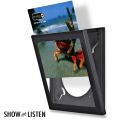 SHOW & LISTEN ALBUM COVER INTERCHANGEABLE DISPLAY FRAME - BLACK (31.75 x 31.75cm) ONE FRAME ONLY