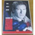 CULT FILM: CLEAR AND PRESENT DANGER Harrison Ford DVD [BBOX 7]