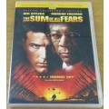 CULT FILM: THE SUM OF ALL FEARS Ben Affleck DVD [BBOX 7]