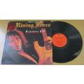 YNGWIE J.MALMSTEEN`s RISING FORCE Marching Out LP VINYL RECORD