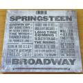BRUCE SPRINGSTEEN On Broadway 2xCD