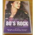 80`s ROCK Classic Music Videos DVD