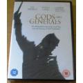 Cult Film: Gods and Generals DVD Jeff Daniels Robert Duvall [BBox 12]