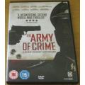 Cult Film: The Army of Crime WWII DVD [BBox 12] French with English Subtitles