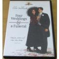 Cult Film: Four Weddings and a Funeral DVD Hugh Grant Andie MacDowell DVD [BBOX 13]