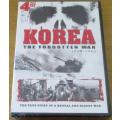 Korea The Forgotten War 1950-1953 4xDVD [BBOX 15]