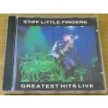 STIFF LITTLE FINGERS Greatest Hits Live CD