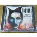 MARILYN MANSON Lest We Forget The Best Of CD