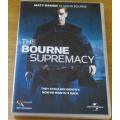 CULT FILM: THE BOURNE SUPREMACY DVD Matt Damon [BBOX 12]