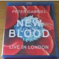 PETER GABRIEL New Blood Live in London BLU RAY [Shelf H]