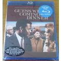 GUESS WHOS COMING TO DINNER BLU RAY [Shelf H]