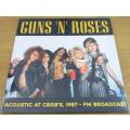 GUNS N ROSES Acoustic At CBGBs, 1987  Fm Broadcast LP VINYL Record