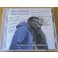 DAVE REYNOLDS & POPS MOHAMED Live in Grahamstown CD Autographed cover