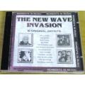 THE NEW WAVE INVASION CD Talk Talk Kajagoogoo The Vapors Kraftwerk Buzzcocks [Shelf V x 3]