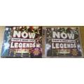 NOW THAT`S WHAT I CALL LEGENDS 3xCD [Shelf V x 3] George Michael Sade Lionel Richie Tears for Fears
