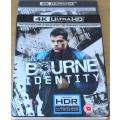 Bourne - The Bourne Identity 4K Ultra HD + Blu-Ray BLU RAY [H]