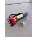 Rechargeable BRIGHT COB LED Torch
