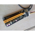 PCI-e 1X to 16X Powered Riser Set