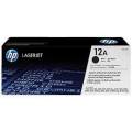 HP 12A Black LaserJet Genuine Toner Cartridge