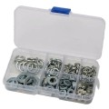 *Liquidation stock,2 for one bid- Brand New -Metal washer set - 200 pcs washers in plastic case