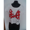 MINNIE MOUSE BOW TOP SIZE 10