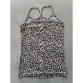 LEOPARD PRINT STRAPPY TOP SIZE SMALL