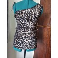 LEOPARD PRINT TOP SIZE SMALL